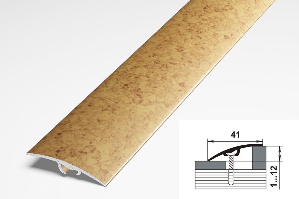 Порог разноуровневый ПР 06.1800.086 Пробка