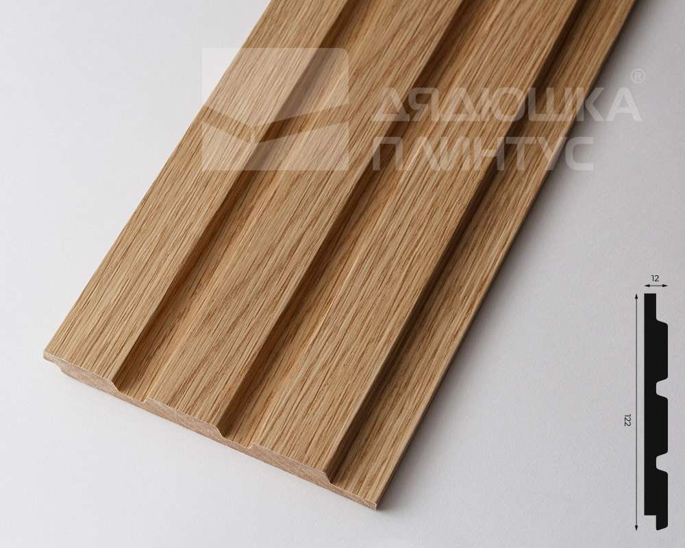 Панель МДФ ACUPAN 61.08.122502.93 рейки 12х122х2760 мм Дуб Слик