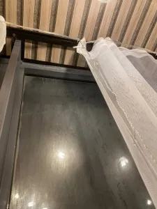 Карниз Шина черный комплект 3-х ряд ПВХ Волшебная палочка 1,8м