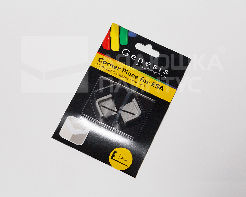 Капсула для ESA 100.411 угол L-образный 10мм. Гранит