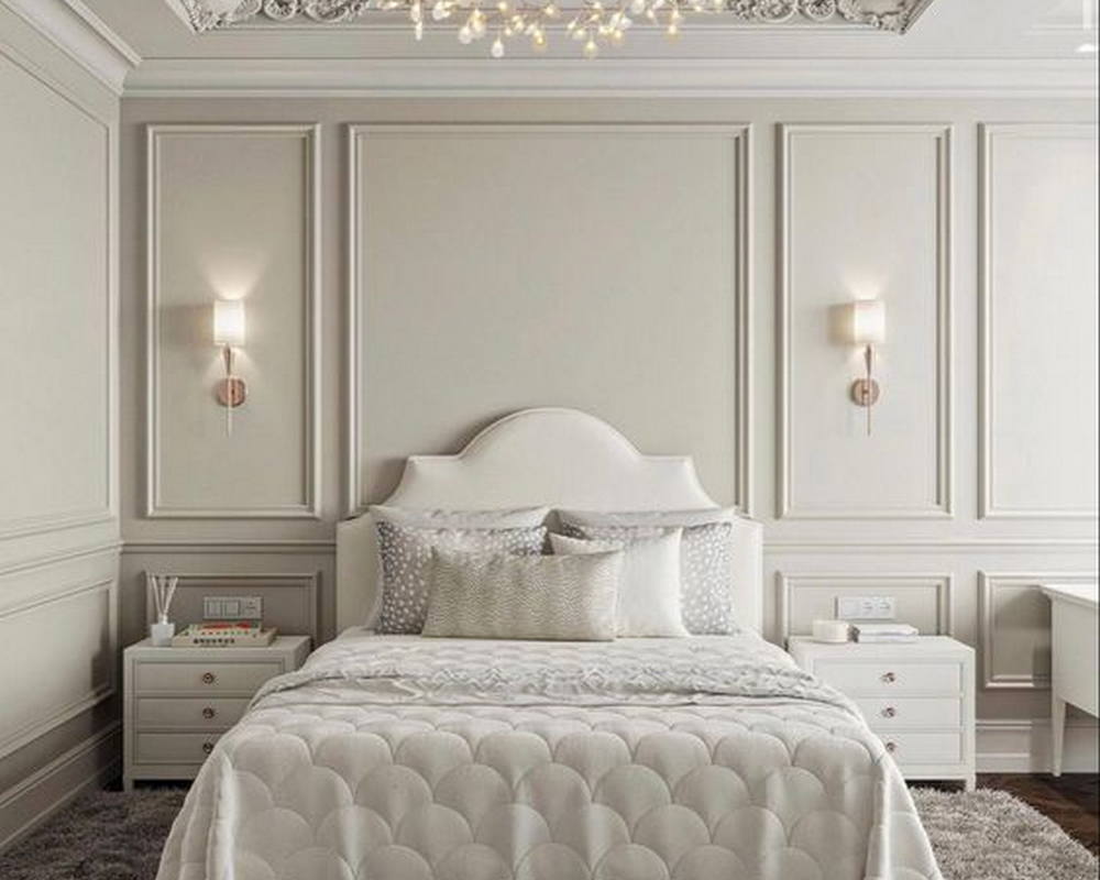 Плинтус потолочный из полистирола высокой плотности HI-WOOD A130/L2101 130х65мм 2,0м