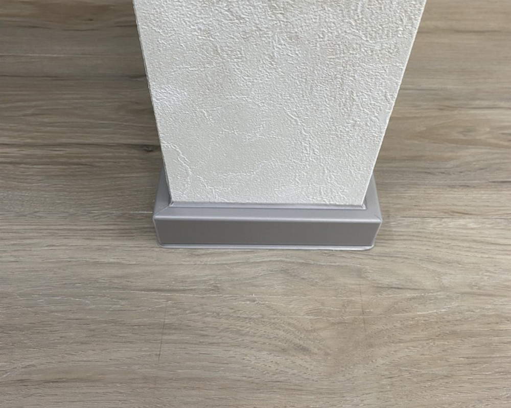 Плинтус ХДФ Dollken Cubu Flex Life 80мм х 2,5 м 1012 Светло-серый