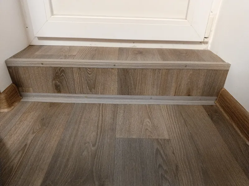 Порог угловой ПУ 05-1.900.087 Дуб беленый