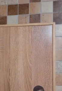 Угол ПВХ ИДЕАЛ 20*20 2,7м 213 Дуб Северный