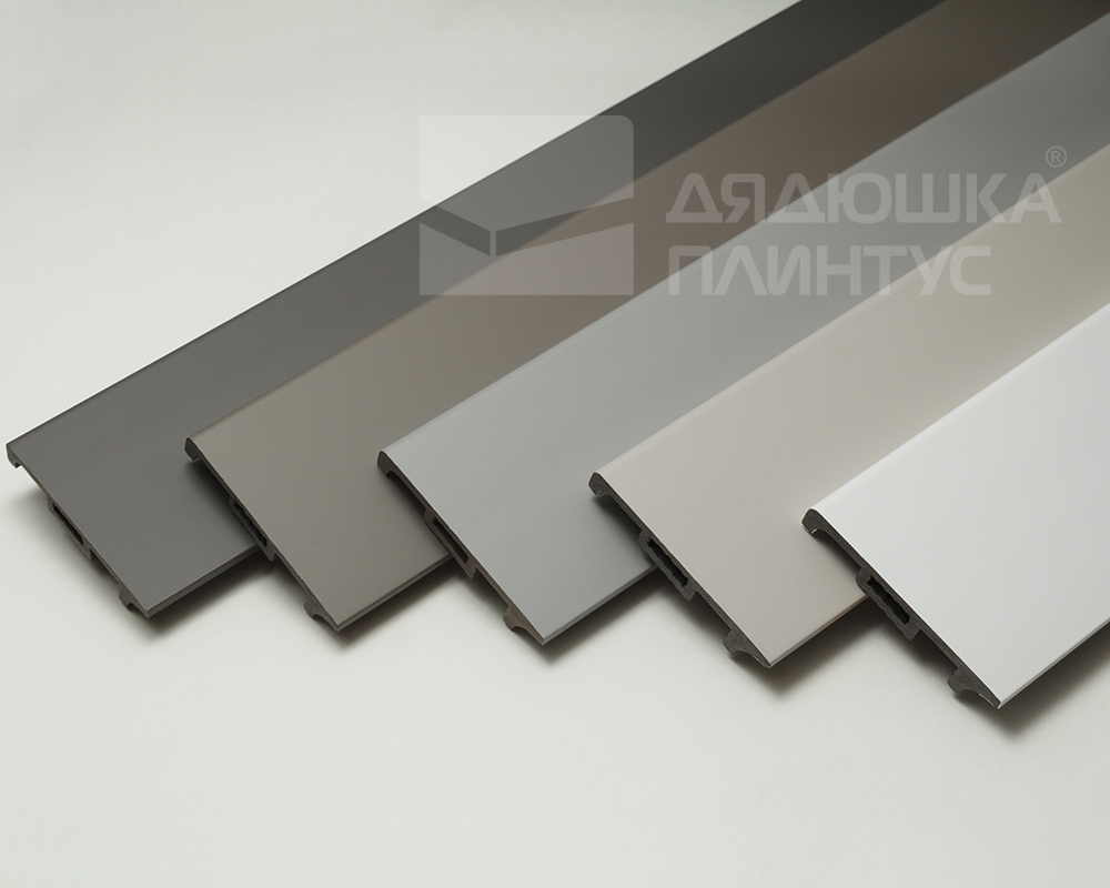 Плинтус Волшебная Палочка Самоцветы 81мм 2,0м. Цвет 410