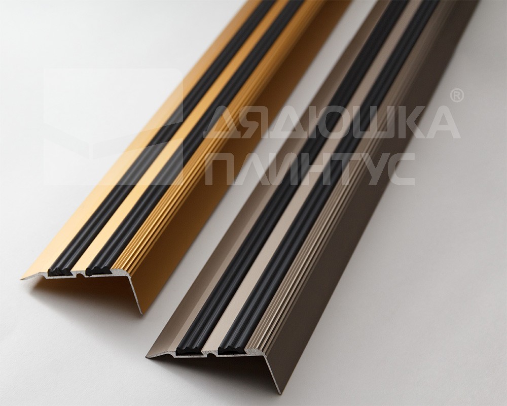 Порог угловой ПУ 07.900.02л Золото