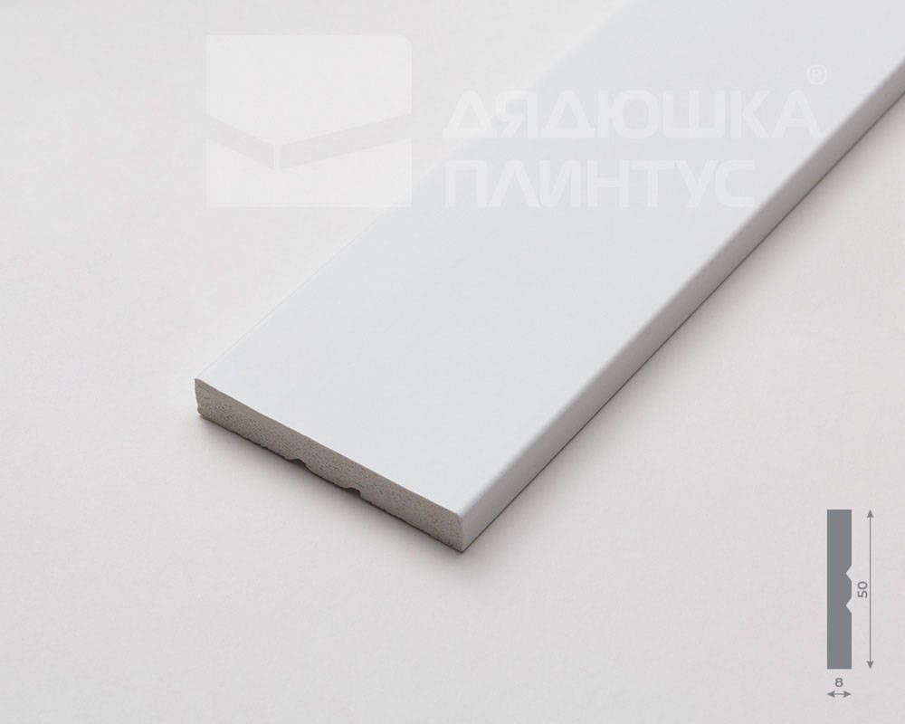 Молдинг Волшебная палочка MSST 102 50*9*2000 Белый под покраску