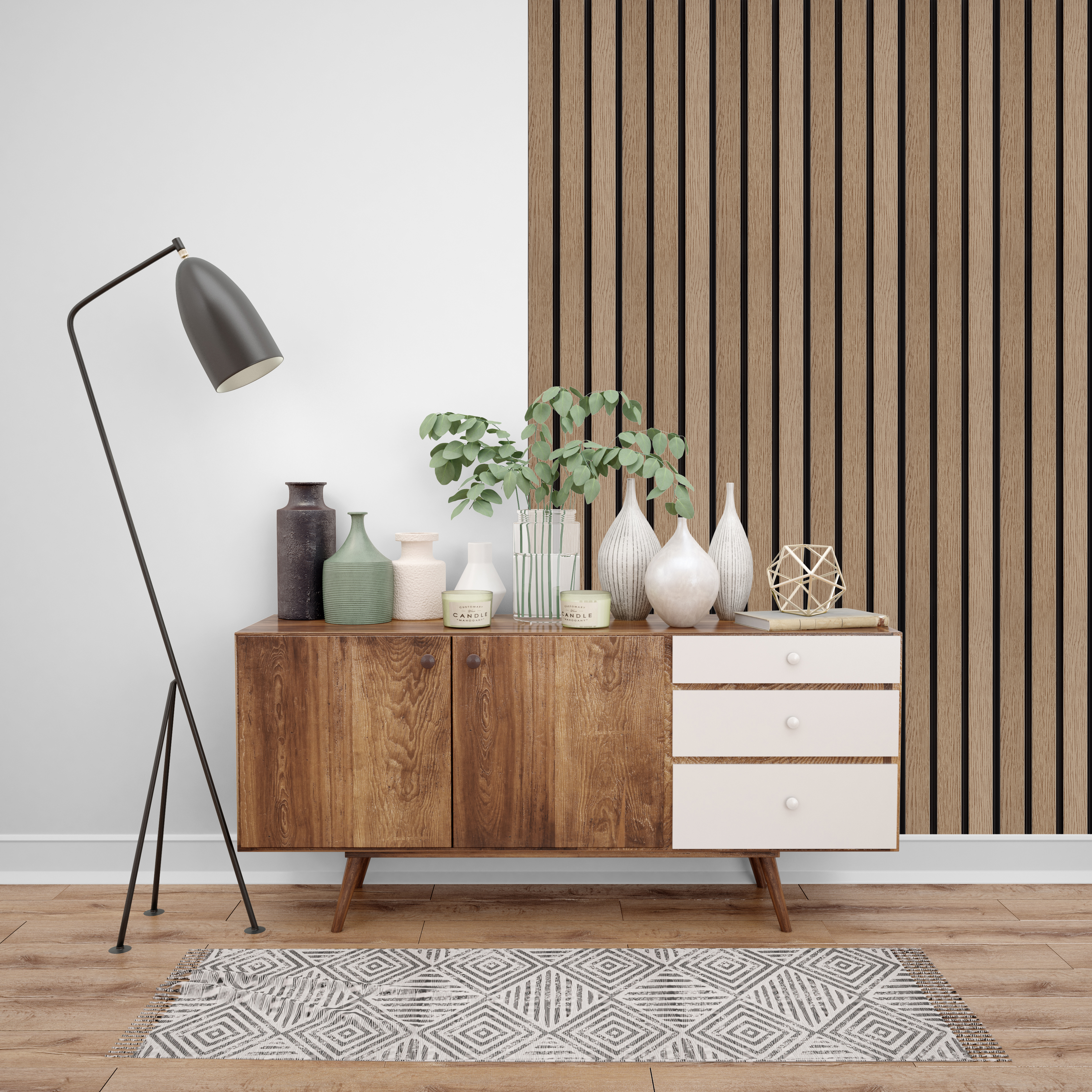 Панель LV124 BR416 HI WOOD 120,0мм х 12,0мм х 2,7м