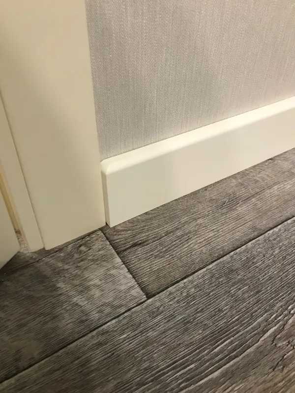 Плинтус МДФ Волшебная палочка. Гарден 200 Белый