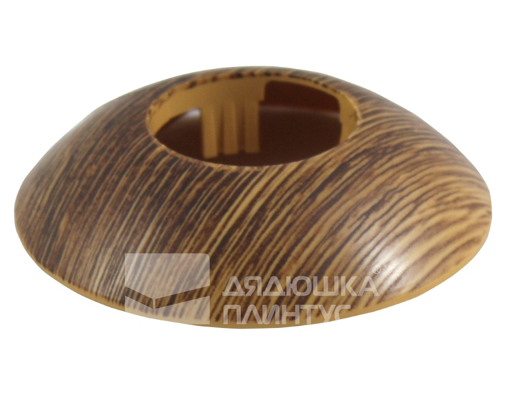 Розетта для труб ПВХ Грейс D16 170 Дуб венеция