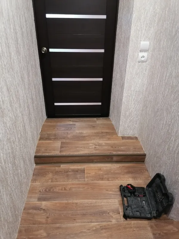 Порог угловой ПУ 05-1.900.088 Орех