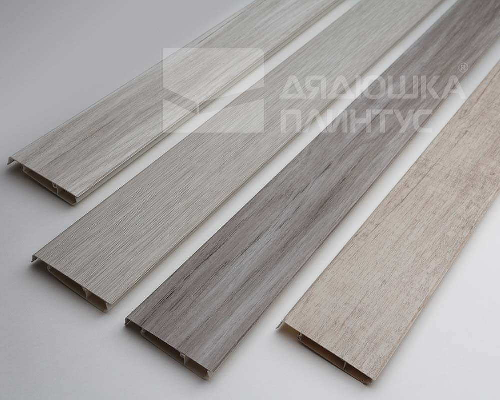 Плинтус ПВХ   MAGIC STIСK 77мм 2,2 м MS114 Ильм