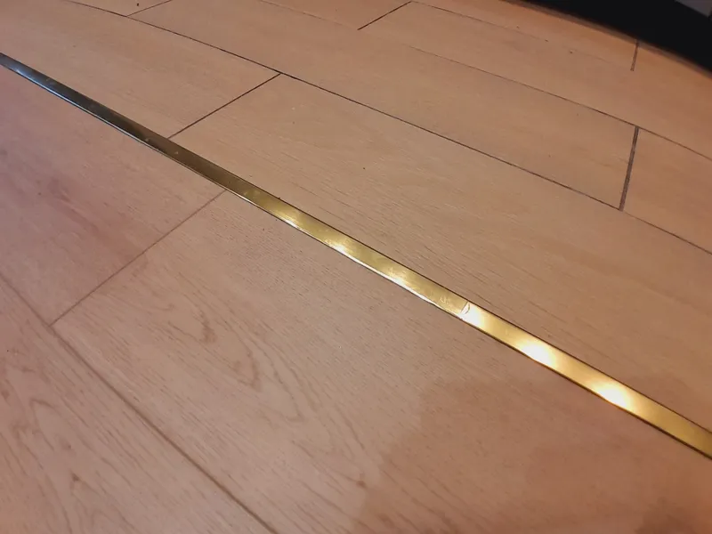 Профиль Т-образный латунь полированная 20мм 2,7м MSPCROL 209