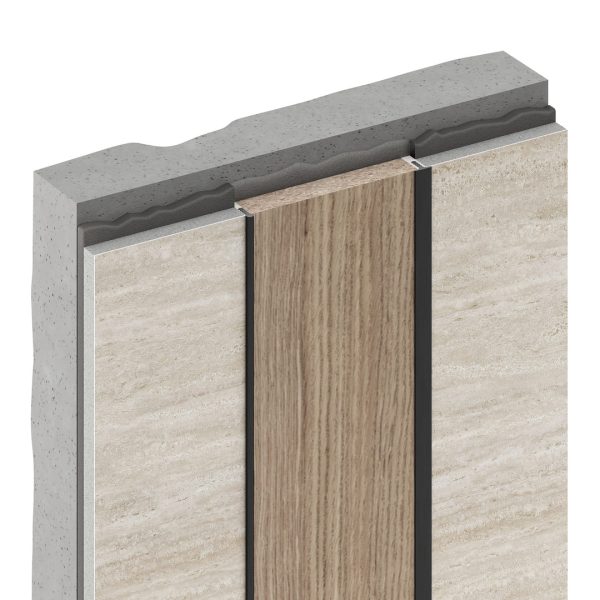 Теневой профиль Decaro Engineering D009.2A Черный 3,0 м