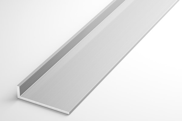 Уголок разнополочный 40х20 мм Уп 14.2000.501л Серебро. Цена за 5 штук.