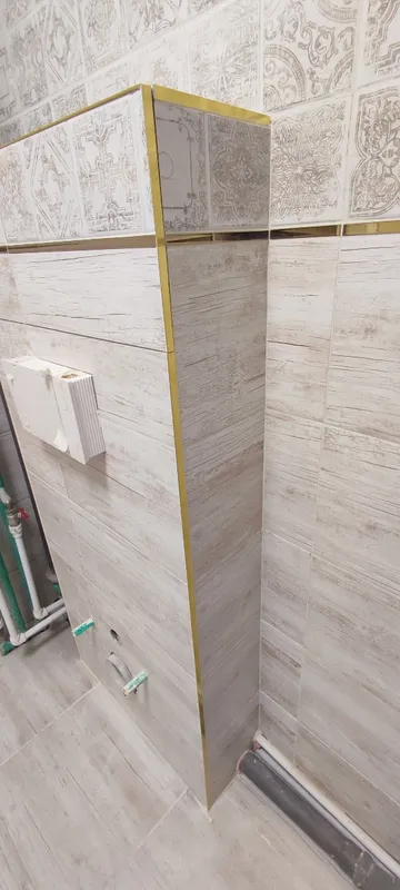 Профиль для плитки латунный PVL21 12 мм х 2,5 м Полированый