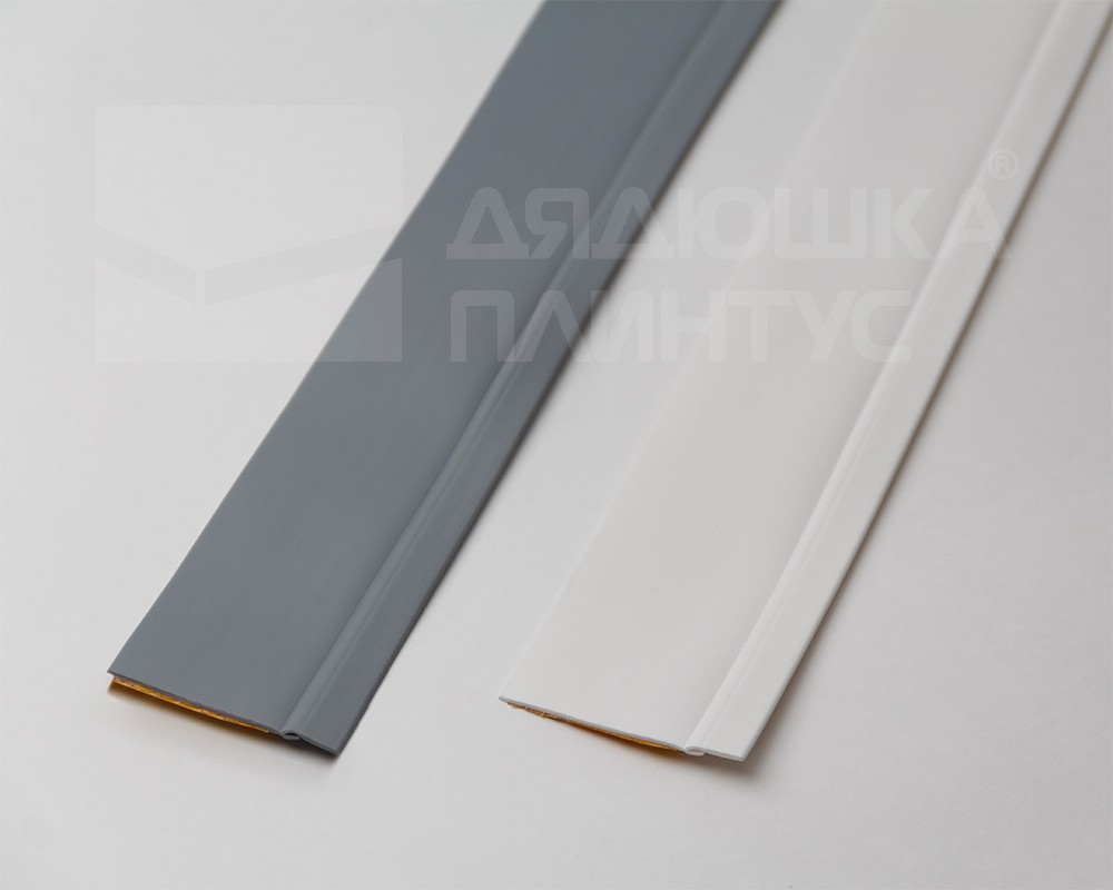 Плинтус ПВХ гибкий Flex 24 м. Белый