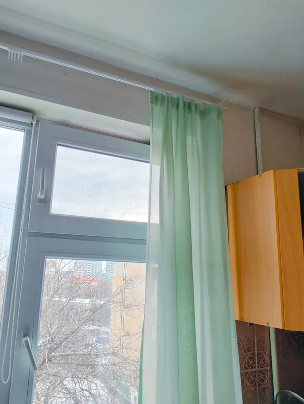 Карниз U-образный 1 ряд алюмин. Бриз МАГЕЛЛАН 2,0м