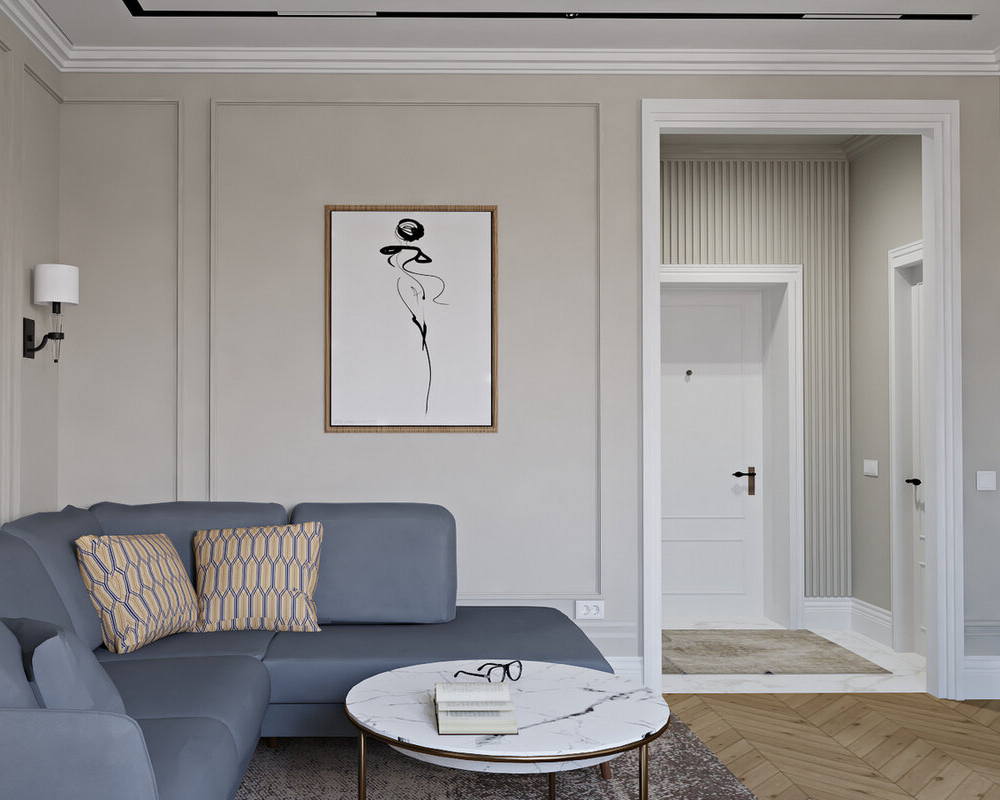 Карниз из полистирола высокой плотности HI WOOD A101 102мм х 62мм х 2,0м.