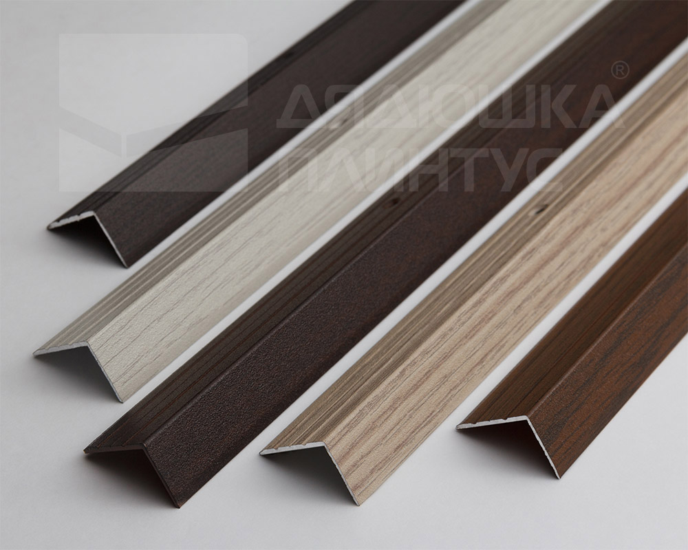 Порог угловой ПУ 03.900.061 Дуб мокко