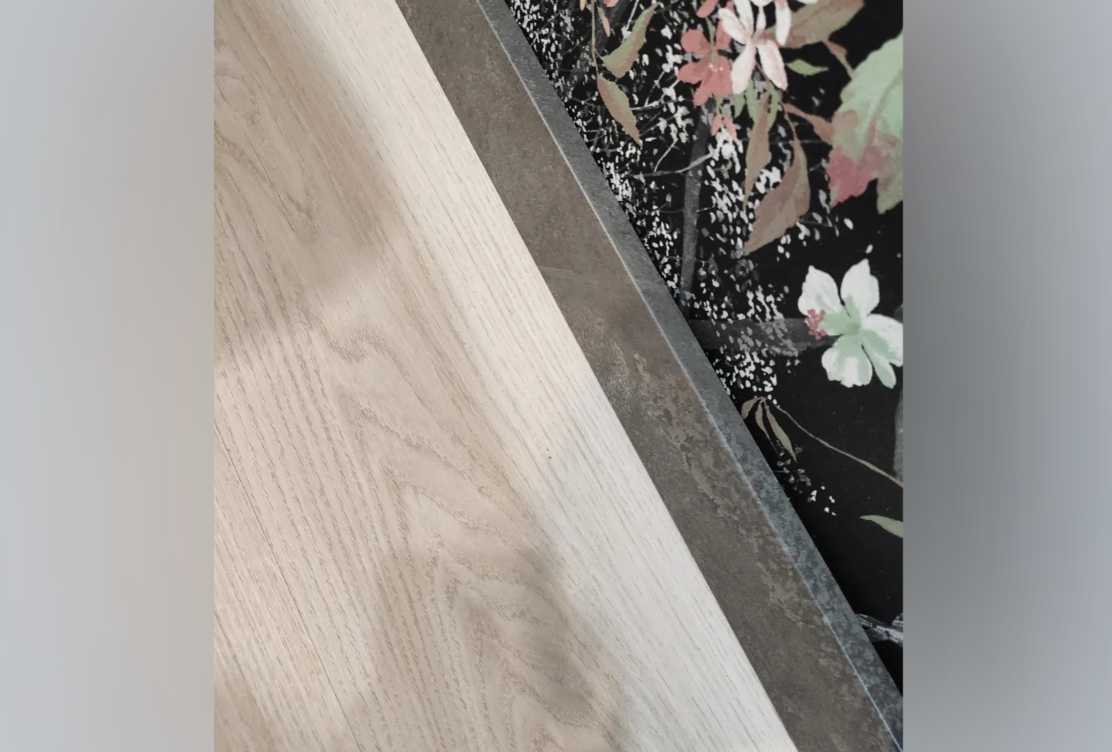 Плинтус МДФ Волшебная палочка. Гарден .144 Санторини серый