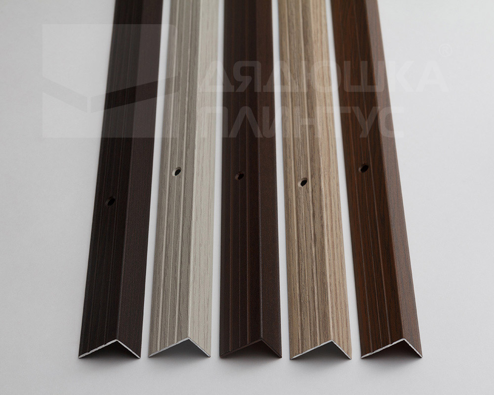 Порог угловой ПУ 03.900.045 Дуб дымчатый