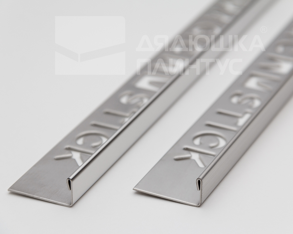 Профиль для внешнего угла 10мм 2,7м нержавеющая сталь MSPK 01-10NS.2700.001