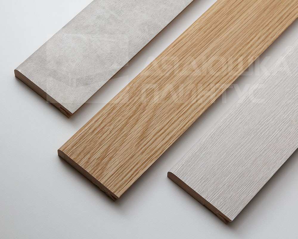 Плинтус МДФ Лука Пл 100-1МДФ.2700.Point line 24071 Торос грей