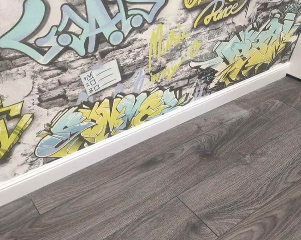 Плинтус NMC FL1 Flex Белый под покраску