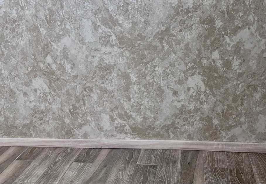 Плинтус МДФ Волшебная палочка. Гарден .228 Дуб Слоновая кость