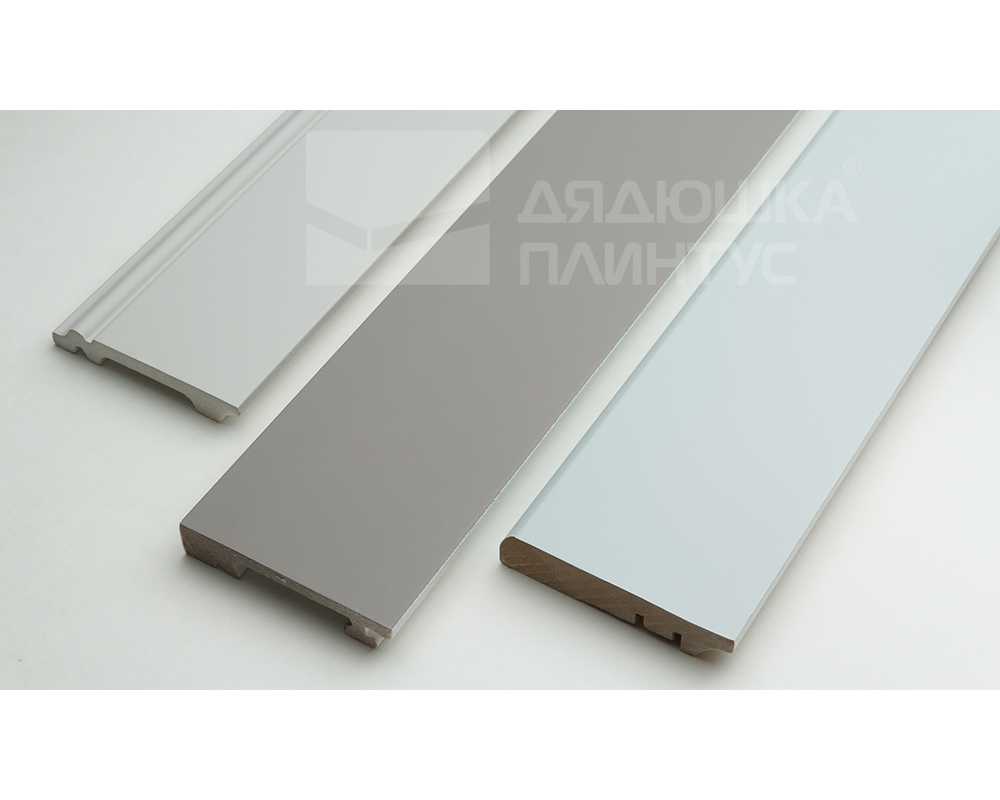 Плинтус МДФ Волшебная палочка 81402 81мм 2,4м.  Окрашенная. NCS 4005Y20R