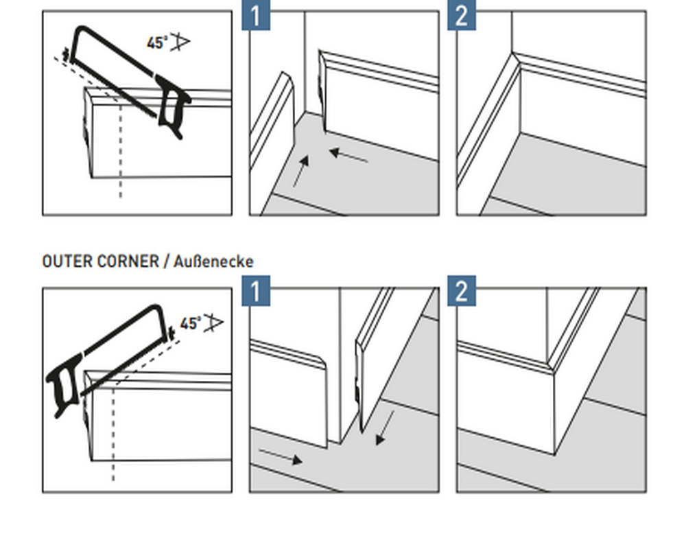 Плинтус Arbiton VIGO60 177  Дуб пекала 2,2 м