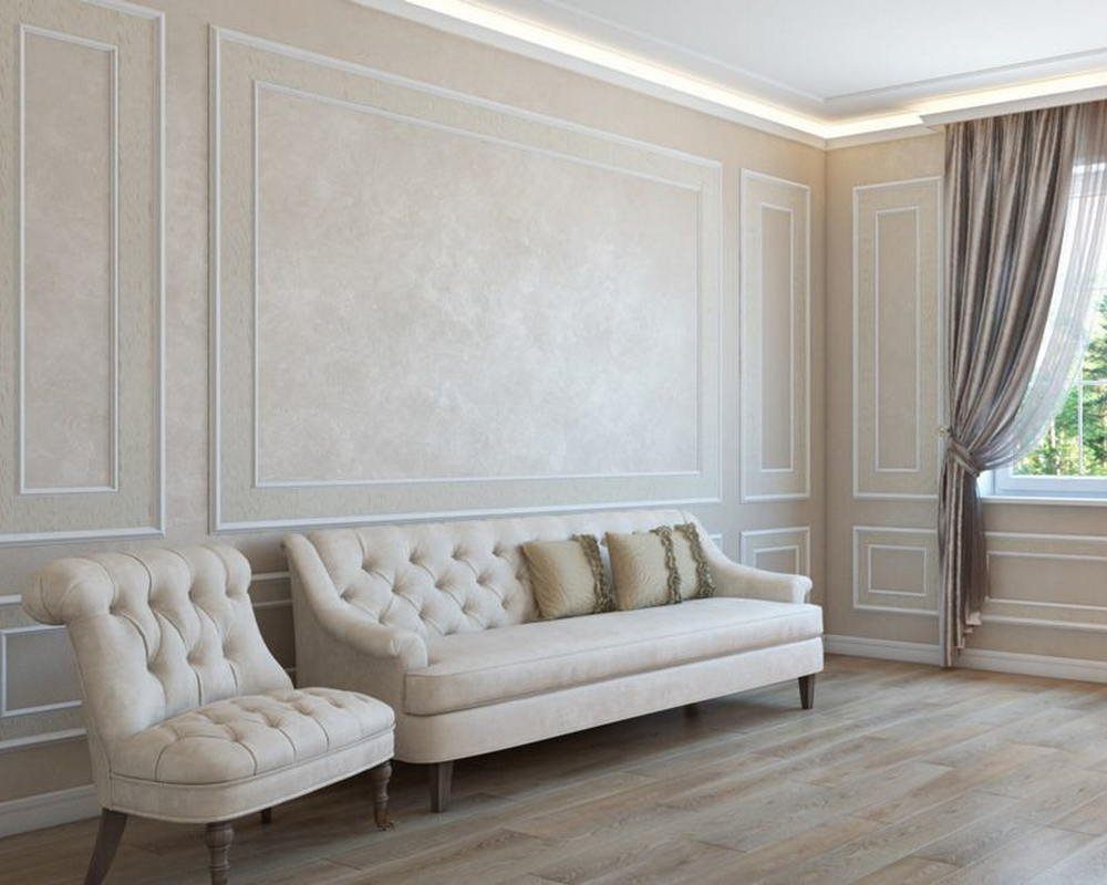 Молдинг из полистирола высокой плотности HI WOOD TR10 10мм х 10мм х 2,0м.