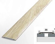 Порог одноуровневый ЛС 35.1800.4027 Дуб пастельный